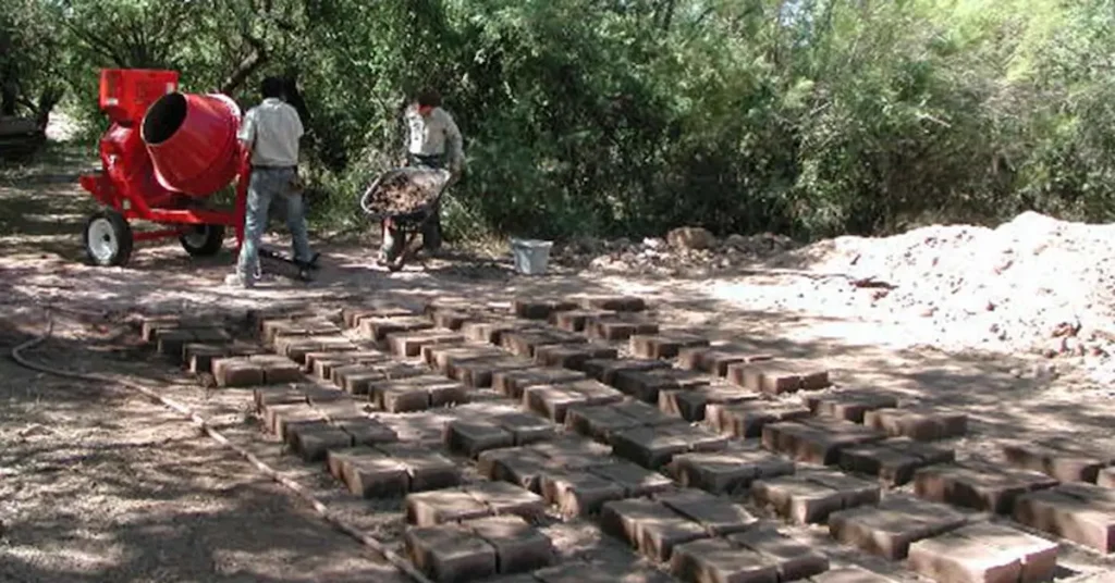 Adobe Building Material