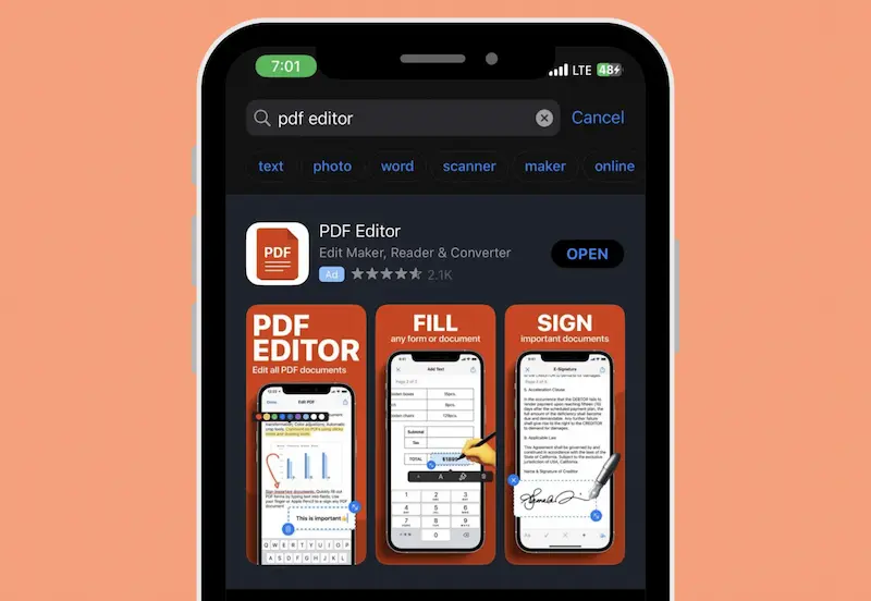 Best Apps for PDF Files on iPhone