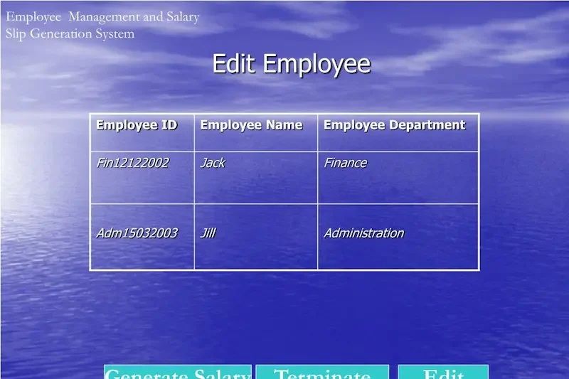 Can You Edit a Salary Slip