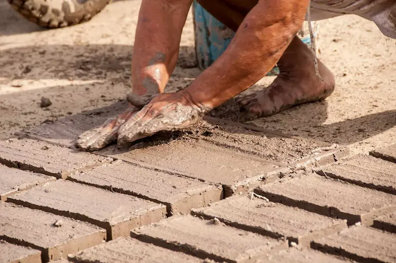 How Adobe Bricks Are Made