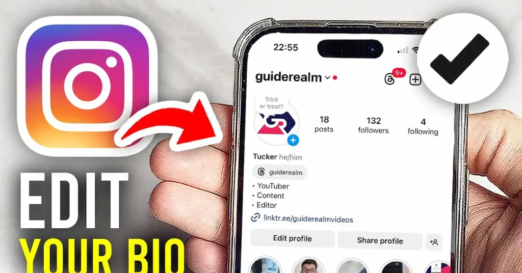 How To Edit Instagram Bio