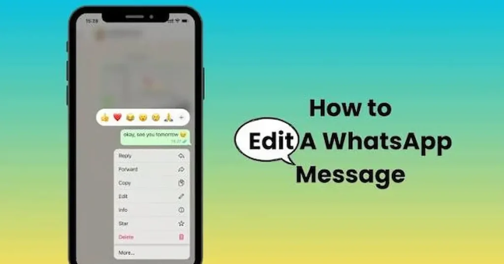 How To Edit Message On Whatsapp