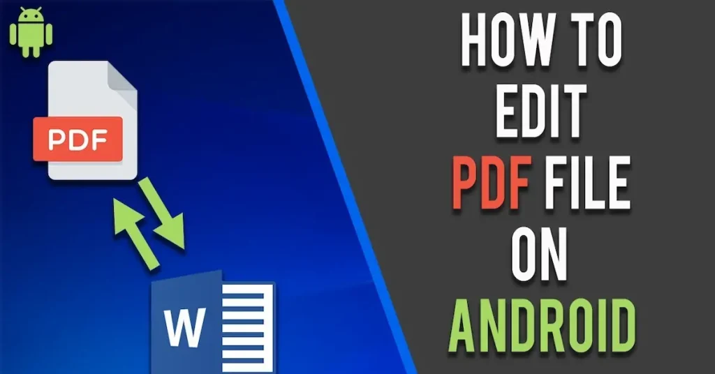How to Edit PDF File in Phone Easily How To Edit Pdf File In Phone