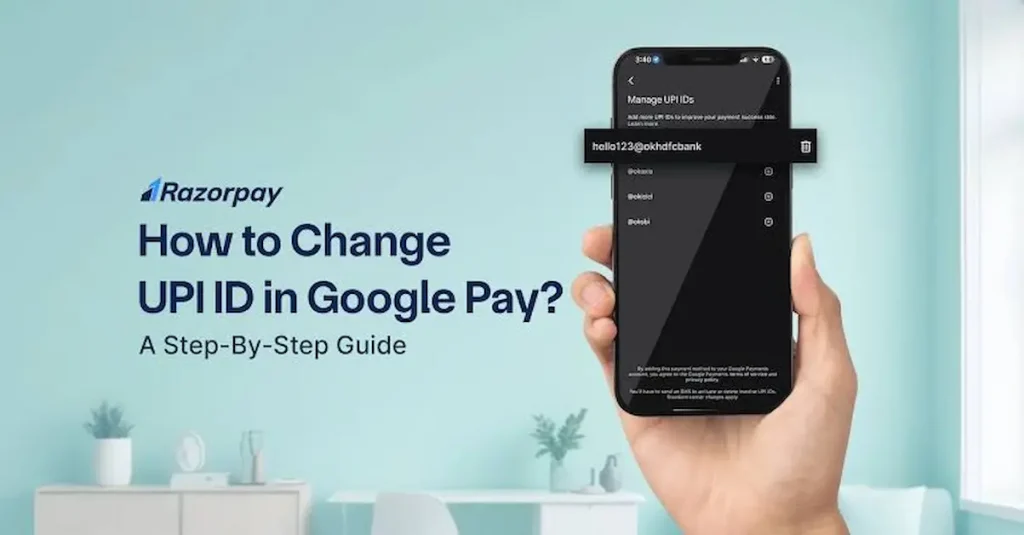 How To Edit Upi Id In Google Pay