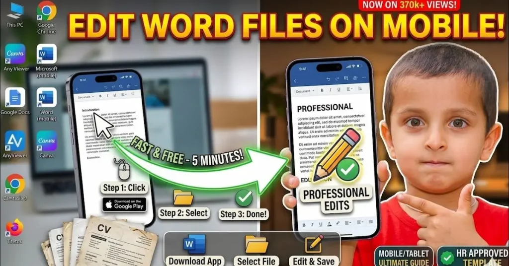 How To Edit Word File In Mobile