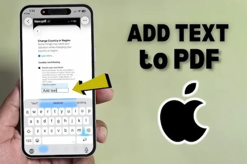 How to Add Text to a PDF on iPhone