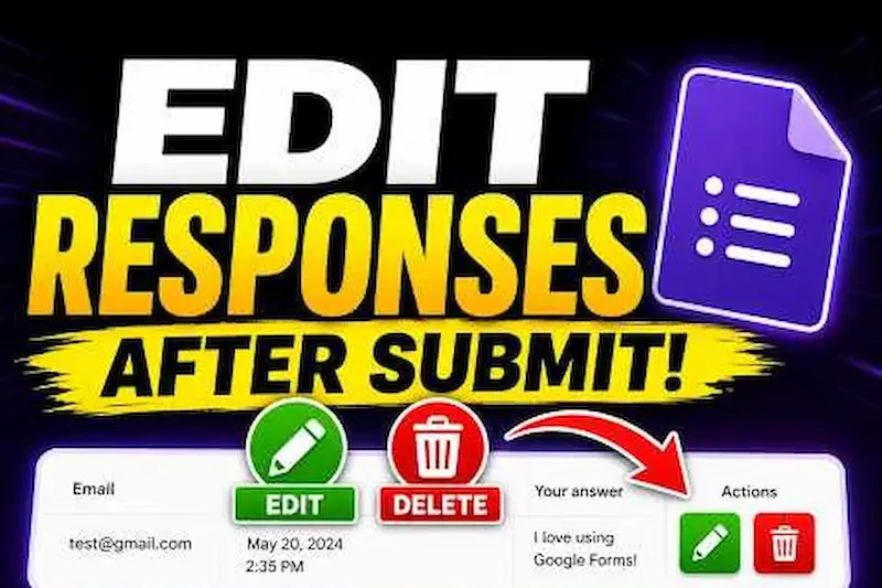 How to Edit the Google Form Title and Description
