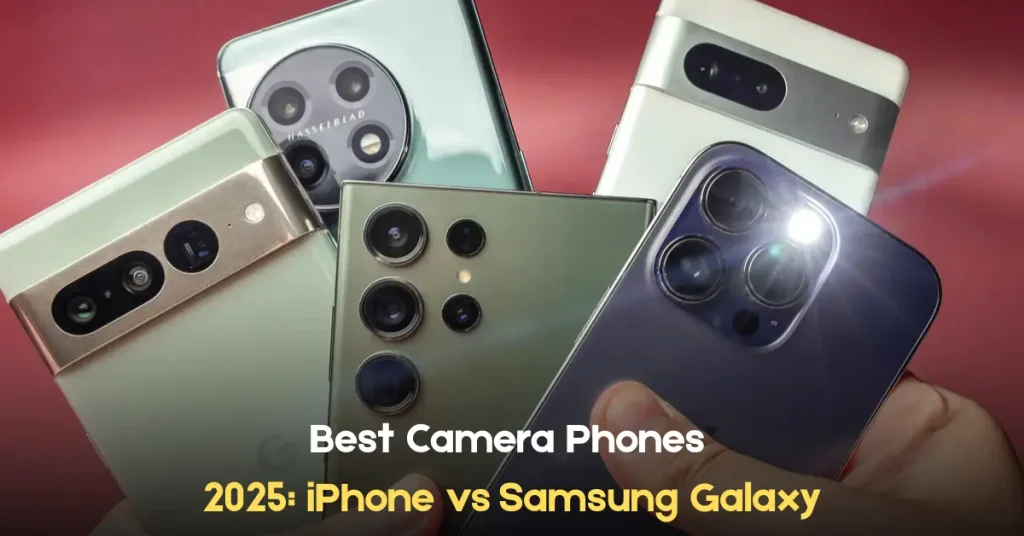best camera phones 2025 iPhone vs samsung galaxy