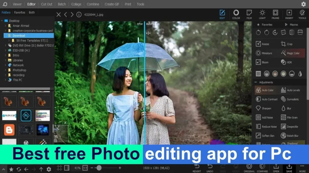 best photo editing app for pc