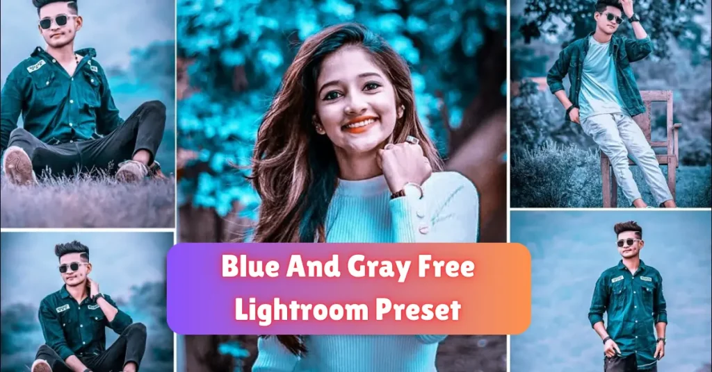 blue and gray free lightroom preset