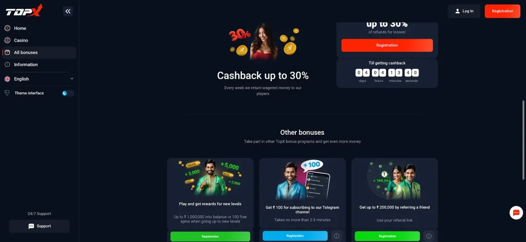 Bonuses and Promotions