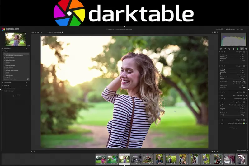 darktable – best free lightroom alternative