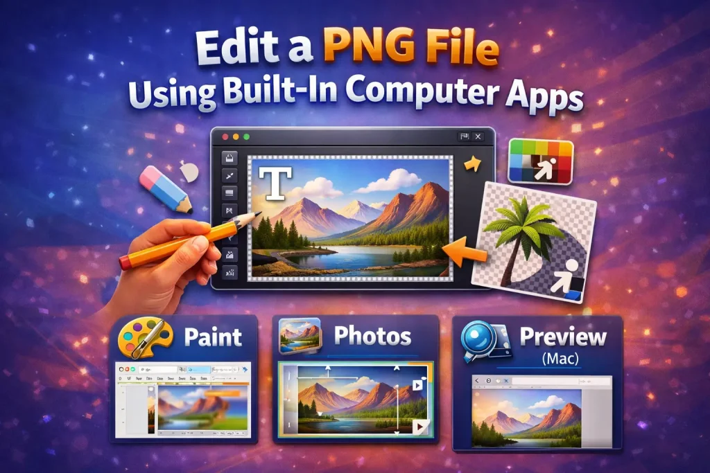 edit a png file using built-in computer apps