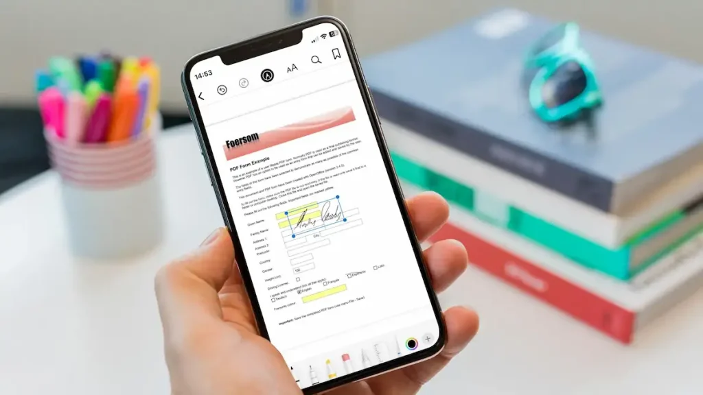 edit pdf on iphone