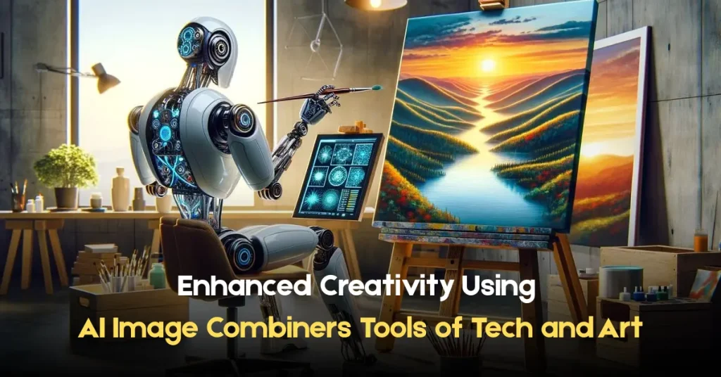 enhanced creativity using ai image combiners tools of tech and art