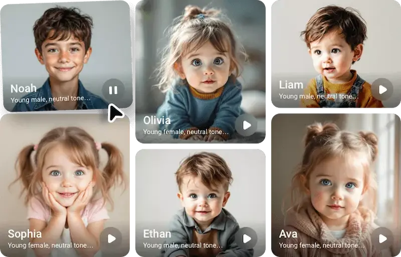 features to look for in a kids voice generator