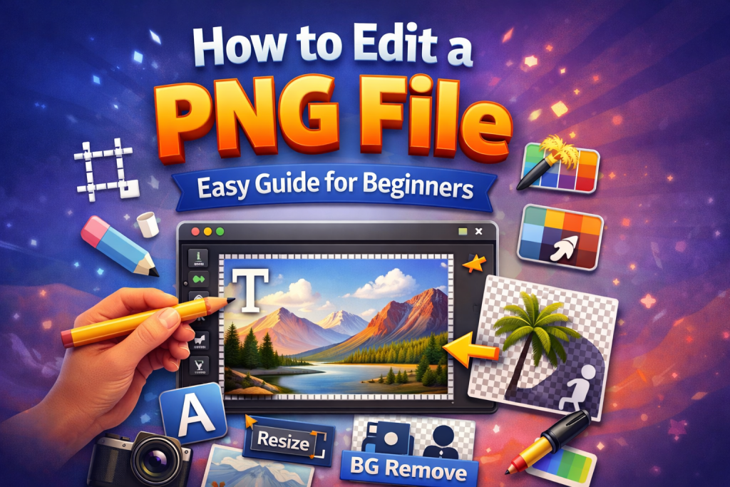 How to Edit a PNG File Easily: A Complete Beginner-Friendly Guide how to edit a png file easily