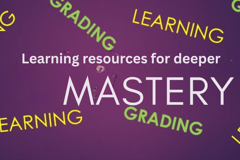 learning resources for deeper mastery