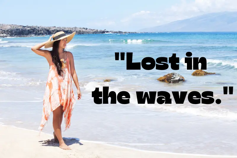 lost in the waves