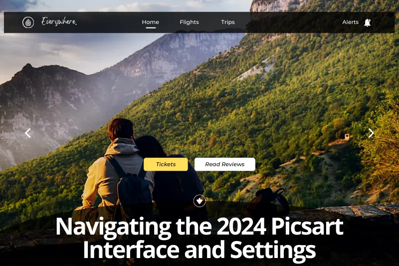 navigating the 2024 picsart interface and settings