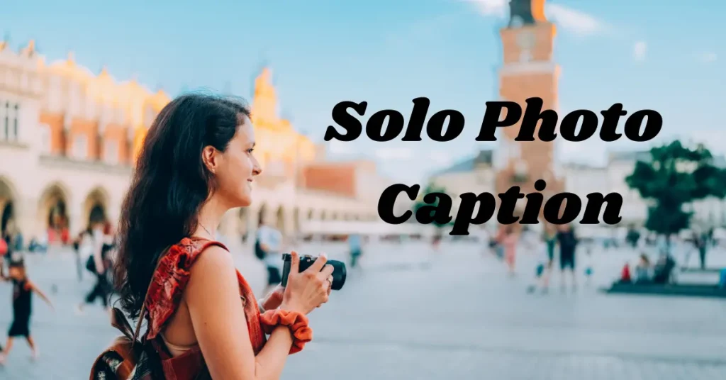 solo photo caption