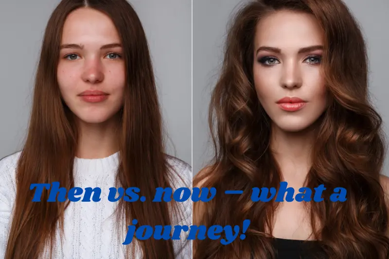 then vs. now – what a journey