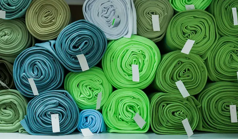 types of green screen materials