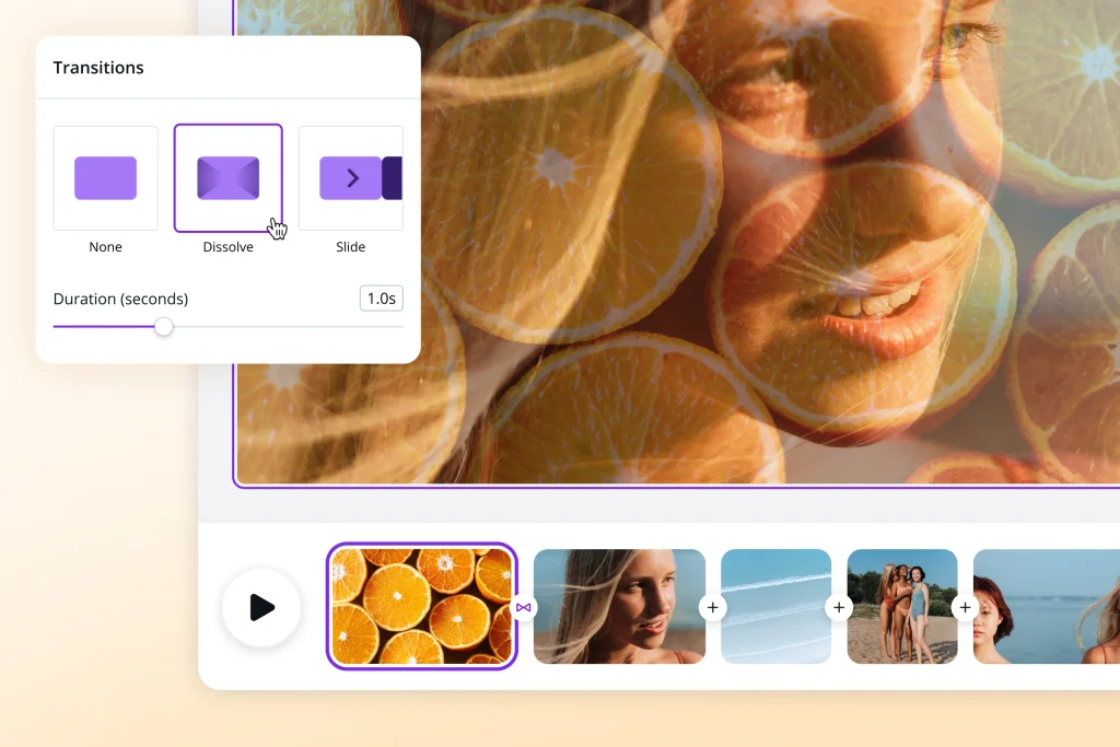 what are video transition effects