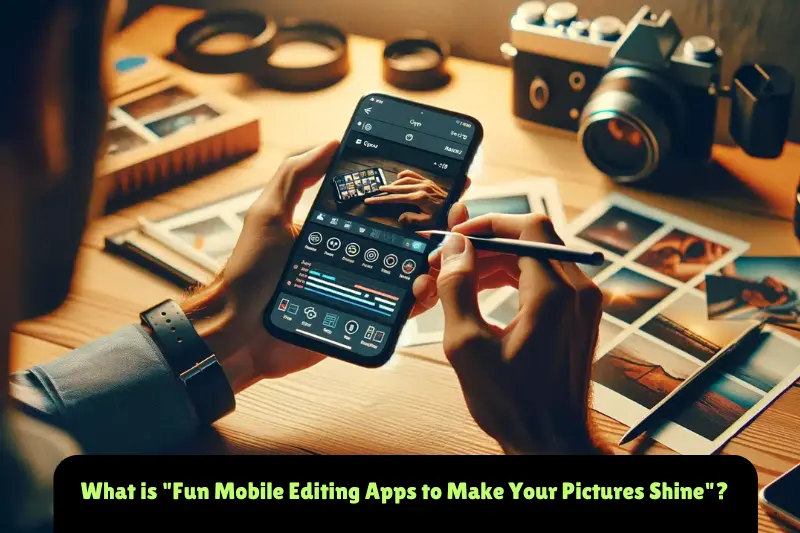 what is fun mobile editing apps to make your pictures shine