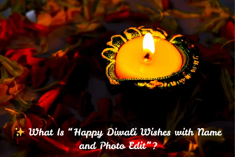 what is happy diwali wishes with name and photo edit