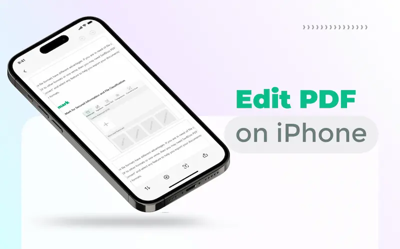 why you should edit pdf on iphone